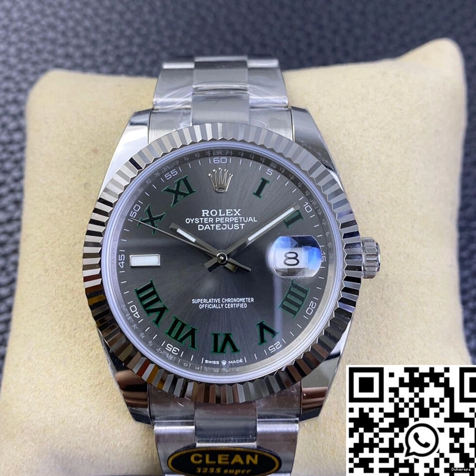 Dial Grey M126334-0021 863 Datejust ModernLook Factory Rolex Clean 0705